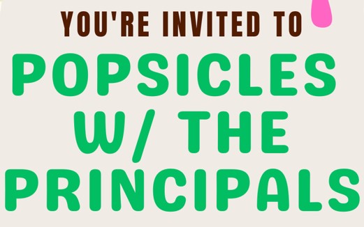  Popsicle with the Principals